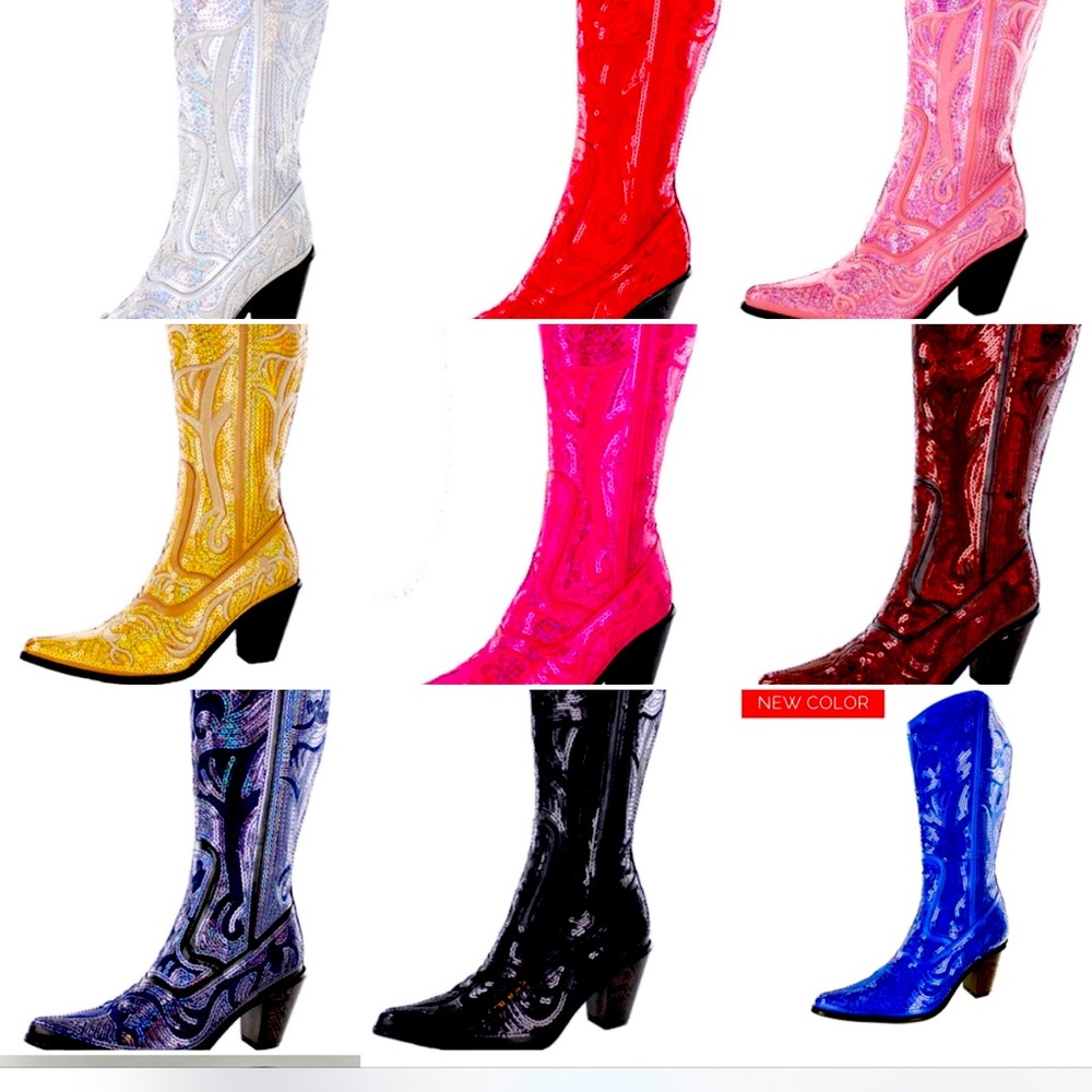 Helens Heart Bling Western Boots